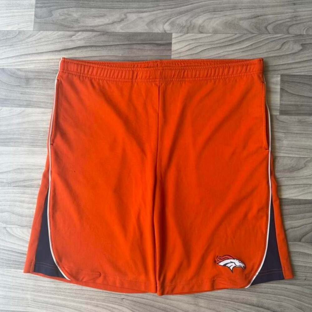 Vintage Y2K NFL Denver Broncos Mesh Performance Shorts